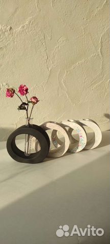 Ваза из гипса