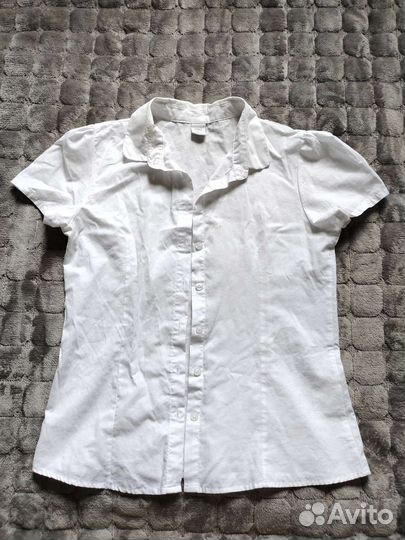 Белые школьные рубашки на девочку