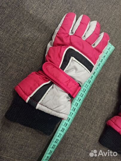 Варежки краги зимние для девочки