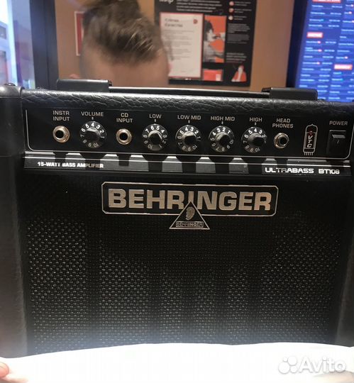 Behringer BT108 ultrabass - усилитель бас-гитар