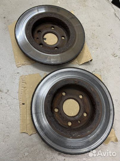 Тормозные диски задние на chevrolet cruze