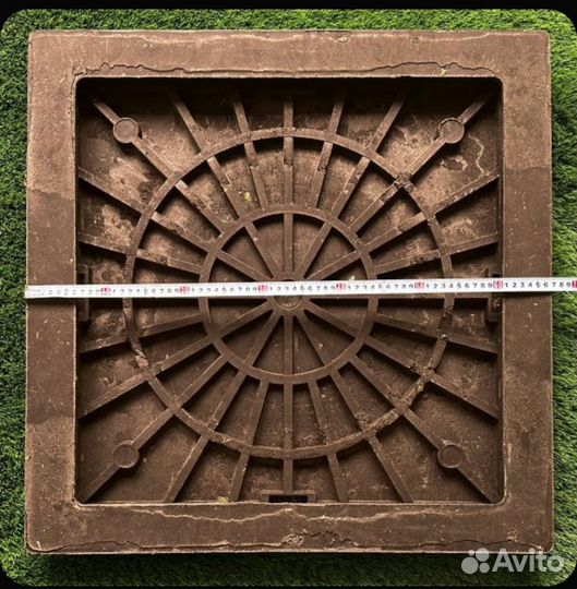 Люк канализационный квадратный