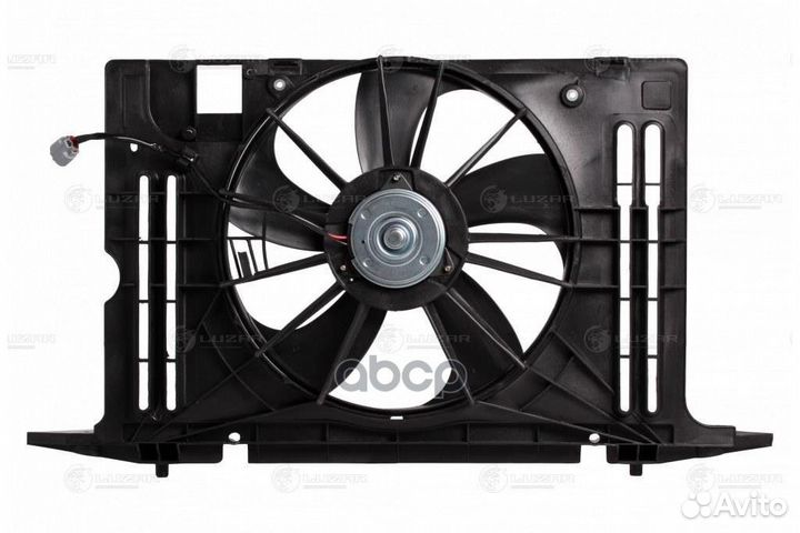 Вентилятор радиатора toyota corolla 07- (с