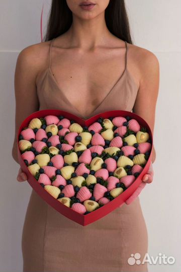 Клубника в бельгийском шоколаде набор