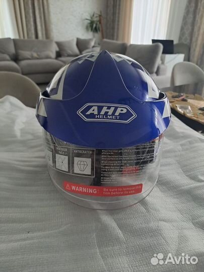Детский мото шлем