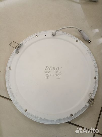 Светильник потолочный светодиодный бу