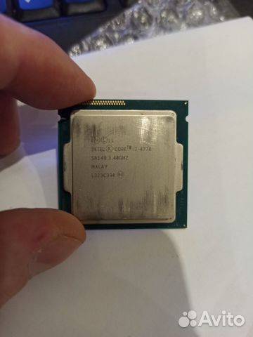 Процессор intel core i7 4770 купить в Подольске | Электроника | Авито