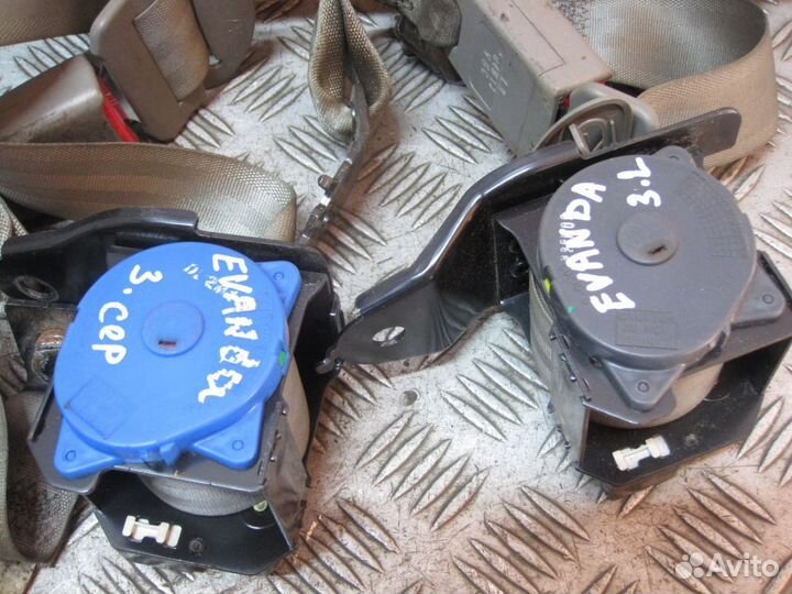 Ремень безопасности задний Chevrolet Evanda