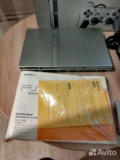 Sony Playstation 2 Slim Silver (PS2) Чипована