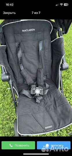 Коляска maclaren techno xt
