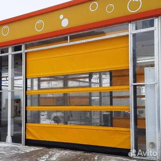 Скоростные ворота для моек самообслуживания