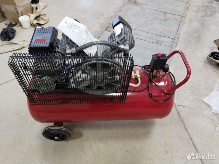 Компрессор ремеза 100л