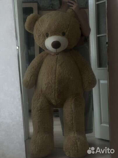Плюшевый медведь большой игрушка мягкая