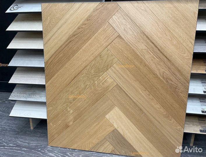 Паркет английская елочка