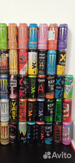 Банки из под энергетиков, без повтора