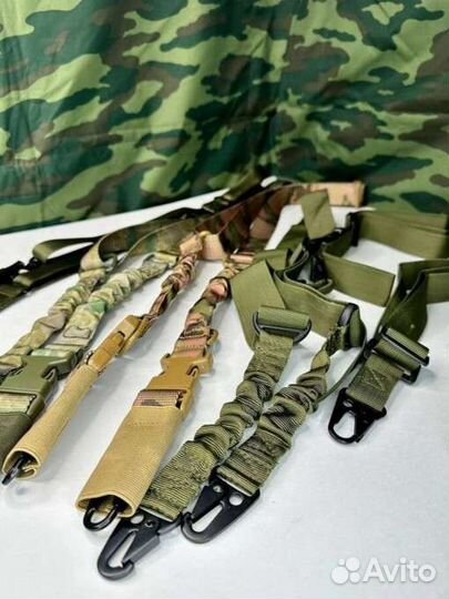 Тактический быстросъемный оружейный ремень 2 точки