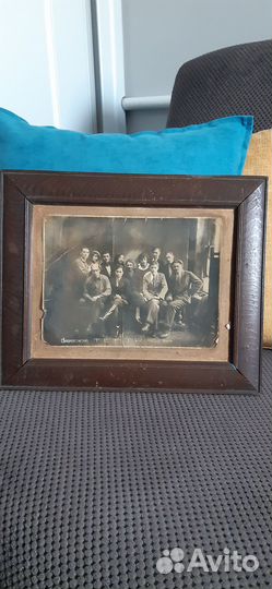 Старинное фото в рамке
