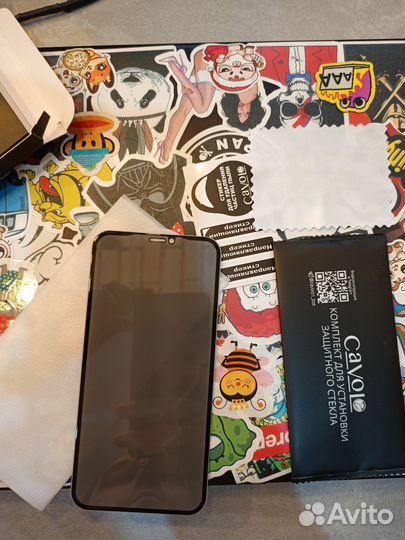 Защитное стекло на iPhone 11 антишпион