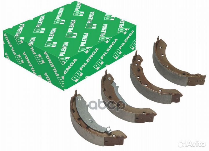 Колодки тормозные барабанные (203мм) Lucas loga