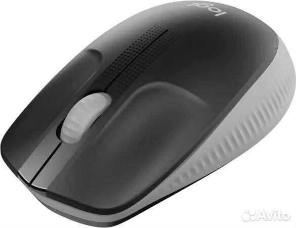 Мышь Logitech M190 черный/серый оптическая 1000dpi беспров. USB 2but (910-005906)