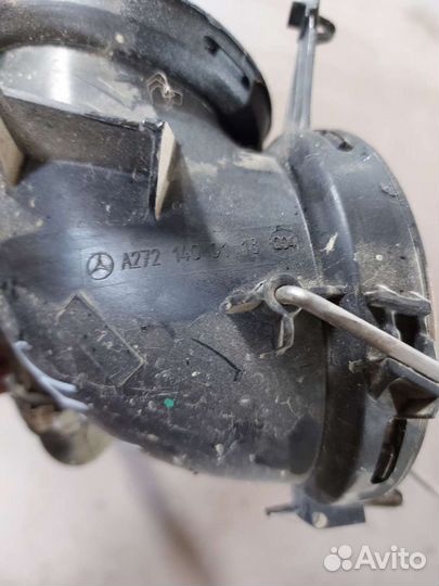 Воздуховод на Mercedes ML 164 gl166