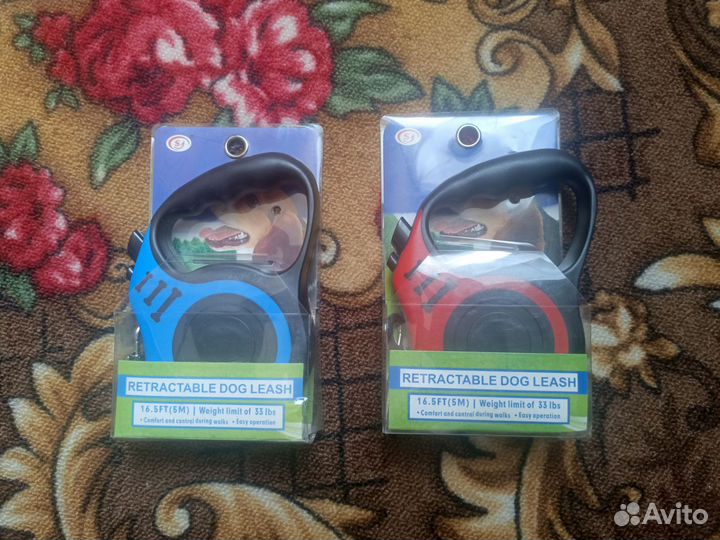 Поводок рулетка 5 метров