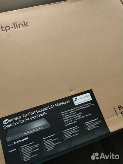 Poe коммутатор TP-Link TL-SG3528MP