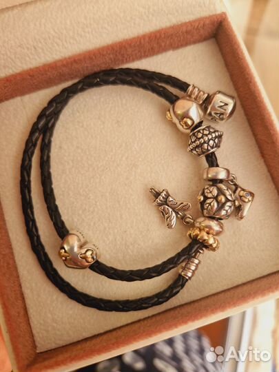 Пандора браслет с шармами