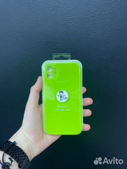Silicone Case с защитой камеры iPhone 11