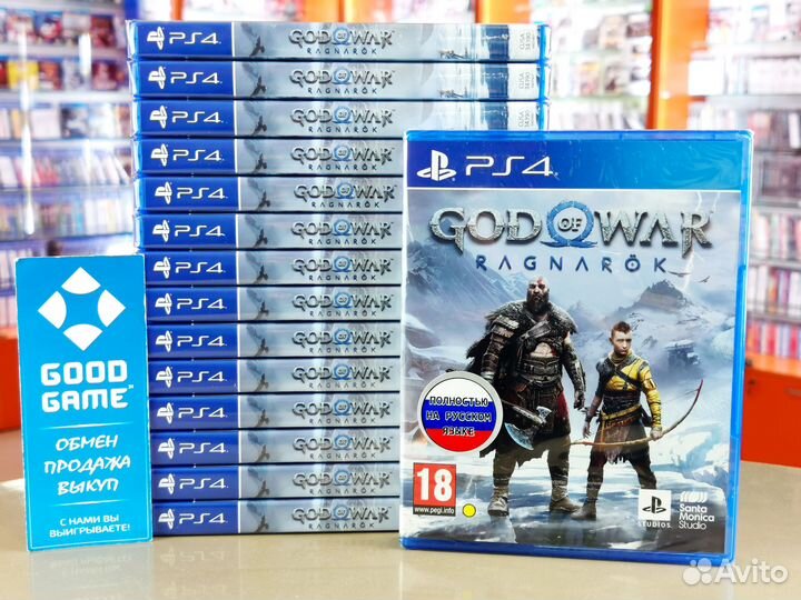 God of War 5 Ragnarok (PS4) Русский голос