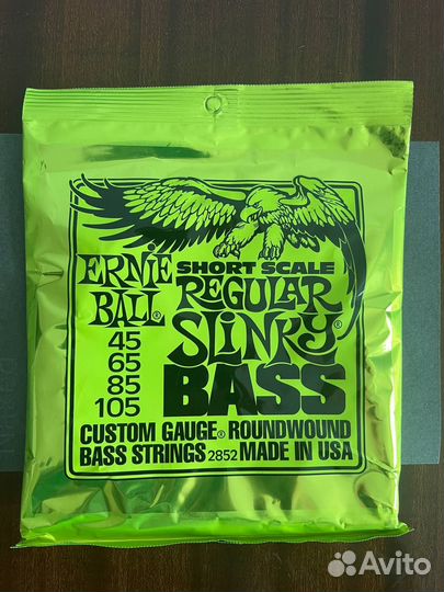 Струны для бас-гитары Ernie Ball 2852 Short Scale