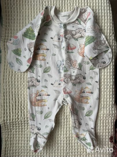 Одежда для новорожденных бодики 50-62