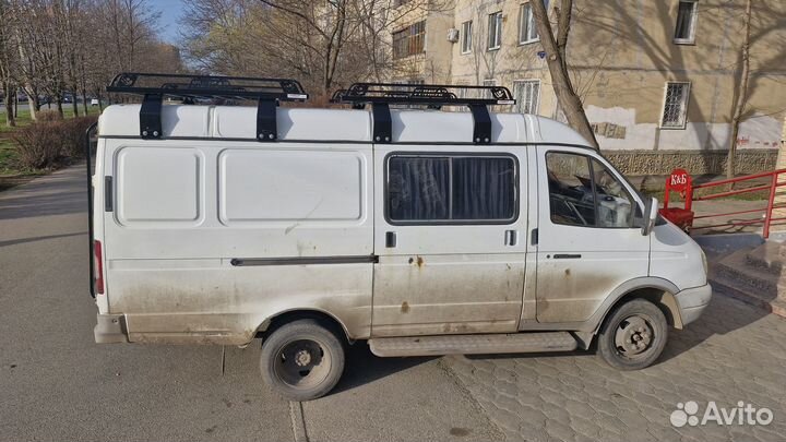 Багажник на крышу Газель, Соболь, платформа Уникар