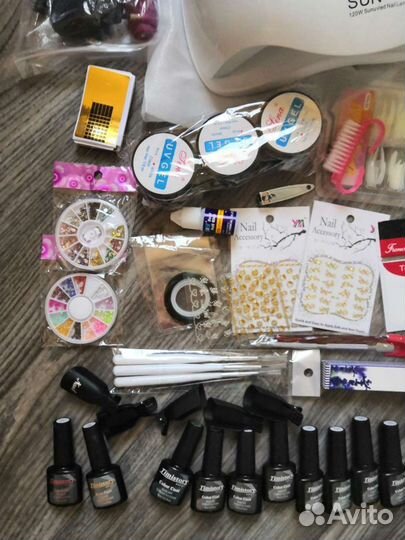 Новый Набор для наращивания ногтей