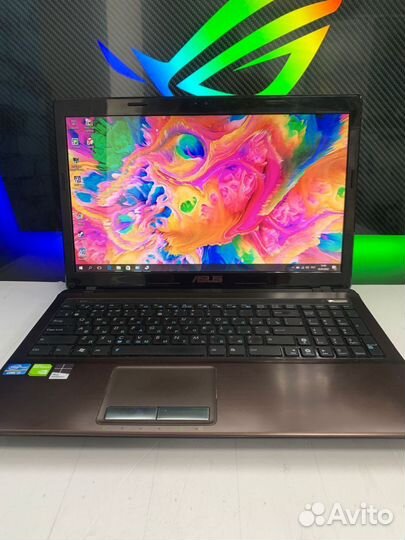 Мощный ноутбук Asus i3 (1281 Н)