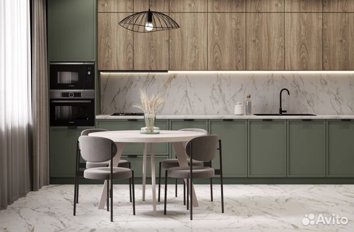 Плитка керамогранит 60х120 белый