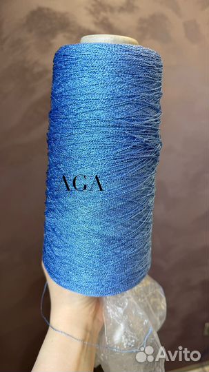 Итальянская пряжа для рукоделия вискоза/хлопок