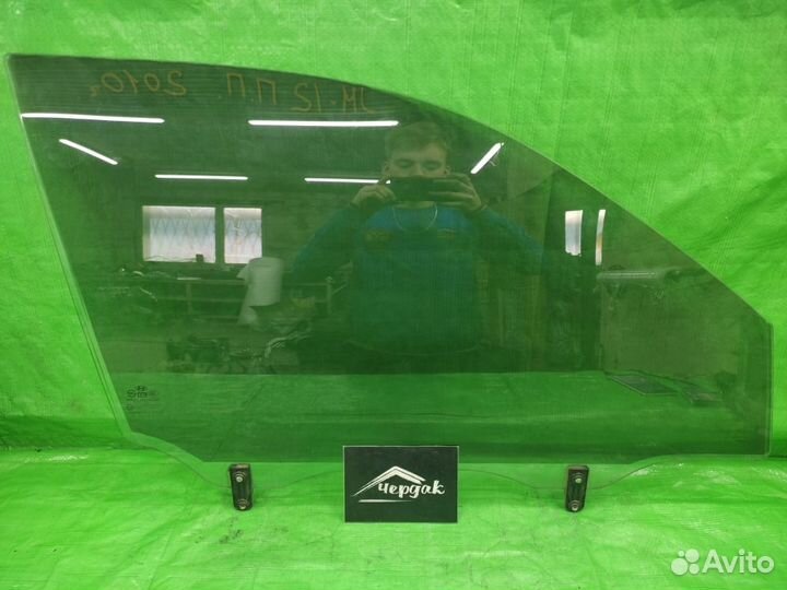 Стекло п/п двери 2010г. Hyundai Tucson 04-09
