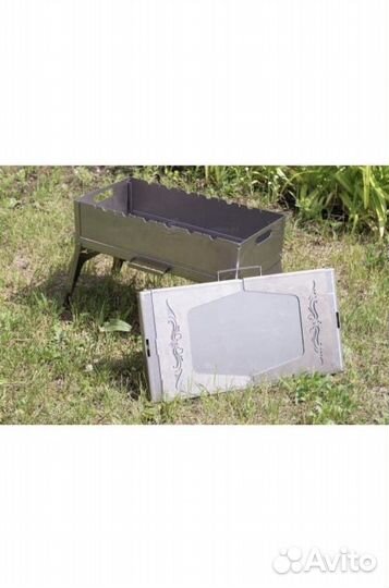Мангал складной 28x53x37 см 2мм