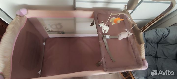 Детская кровать манеж