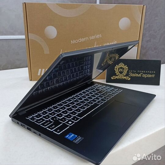 Ноутбук MSI Modern 15 B11M-003XRU черный(Ладо)