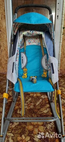 Санки коляска nika