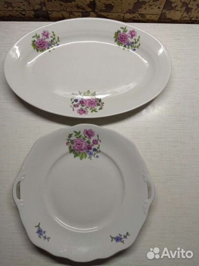Блюдо Фарфор
