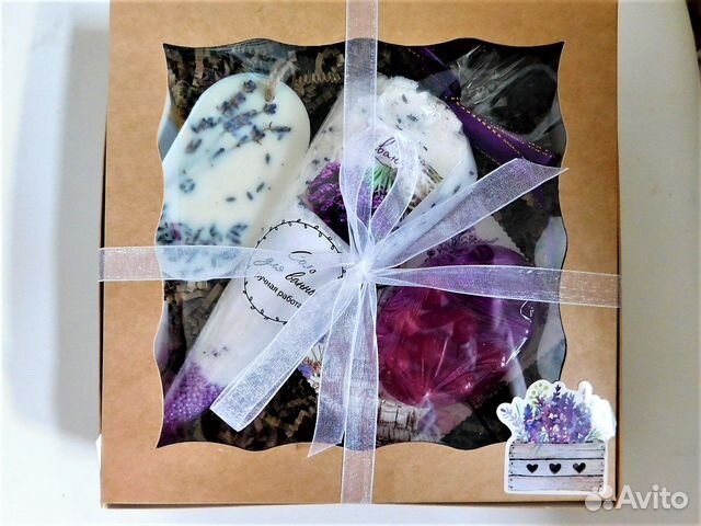 Подарочный набор SPA лаванда