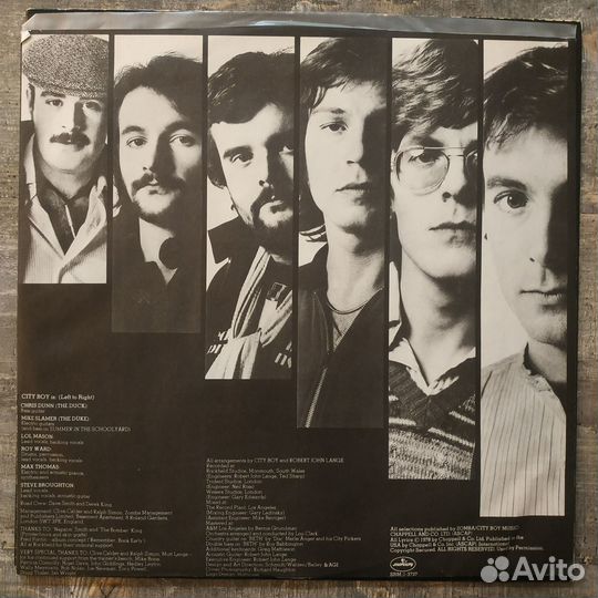 City Boy - Book Early (1978) LP