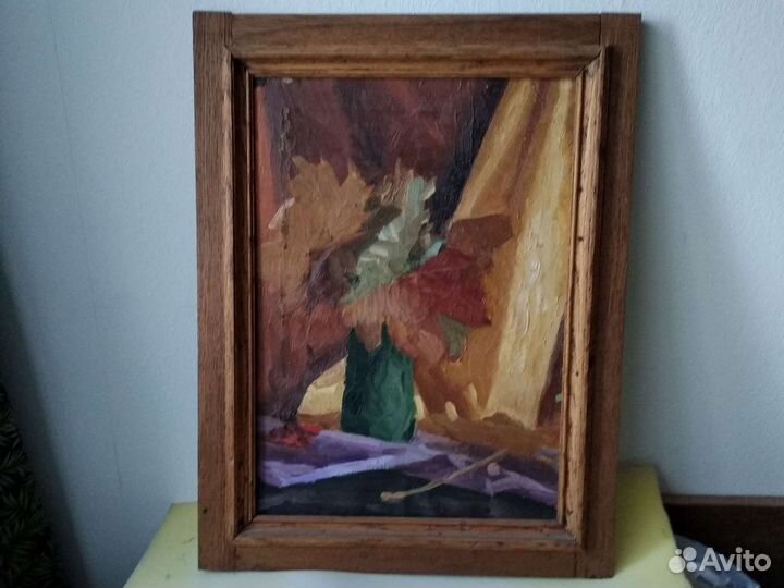 Рисунок в раме,картины СССР конец 60 х