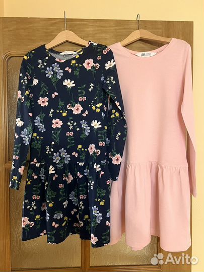 5 платьев H&M размер 122-128 см (6-8 лет)