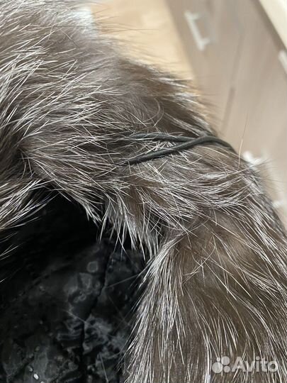 Шапка из чернобурки