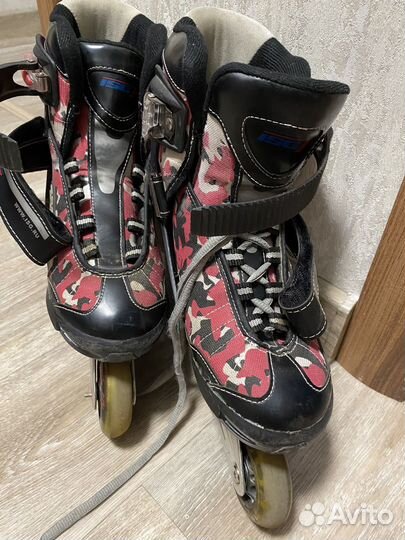 Ролики раздвижные взрослые 37-39