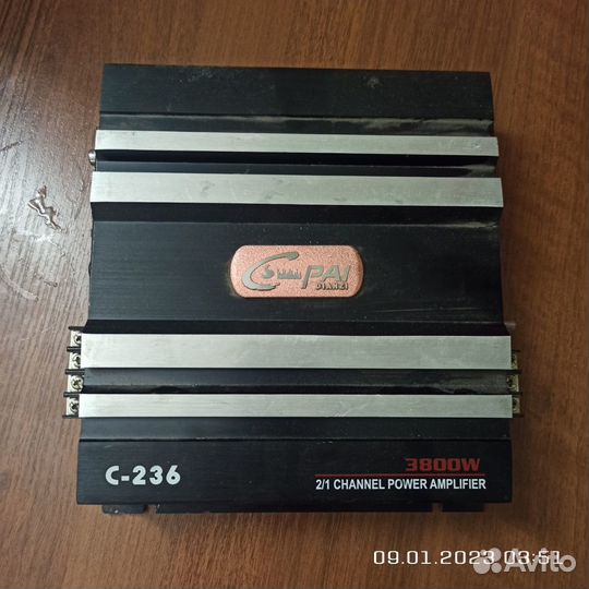 Автоусилитель (комплект 2-шт)цена за два